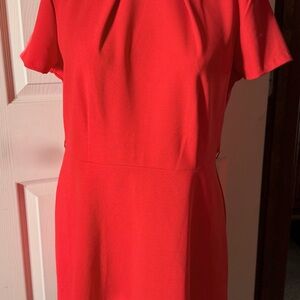 Elle Vibrant Scarlet Dress